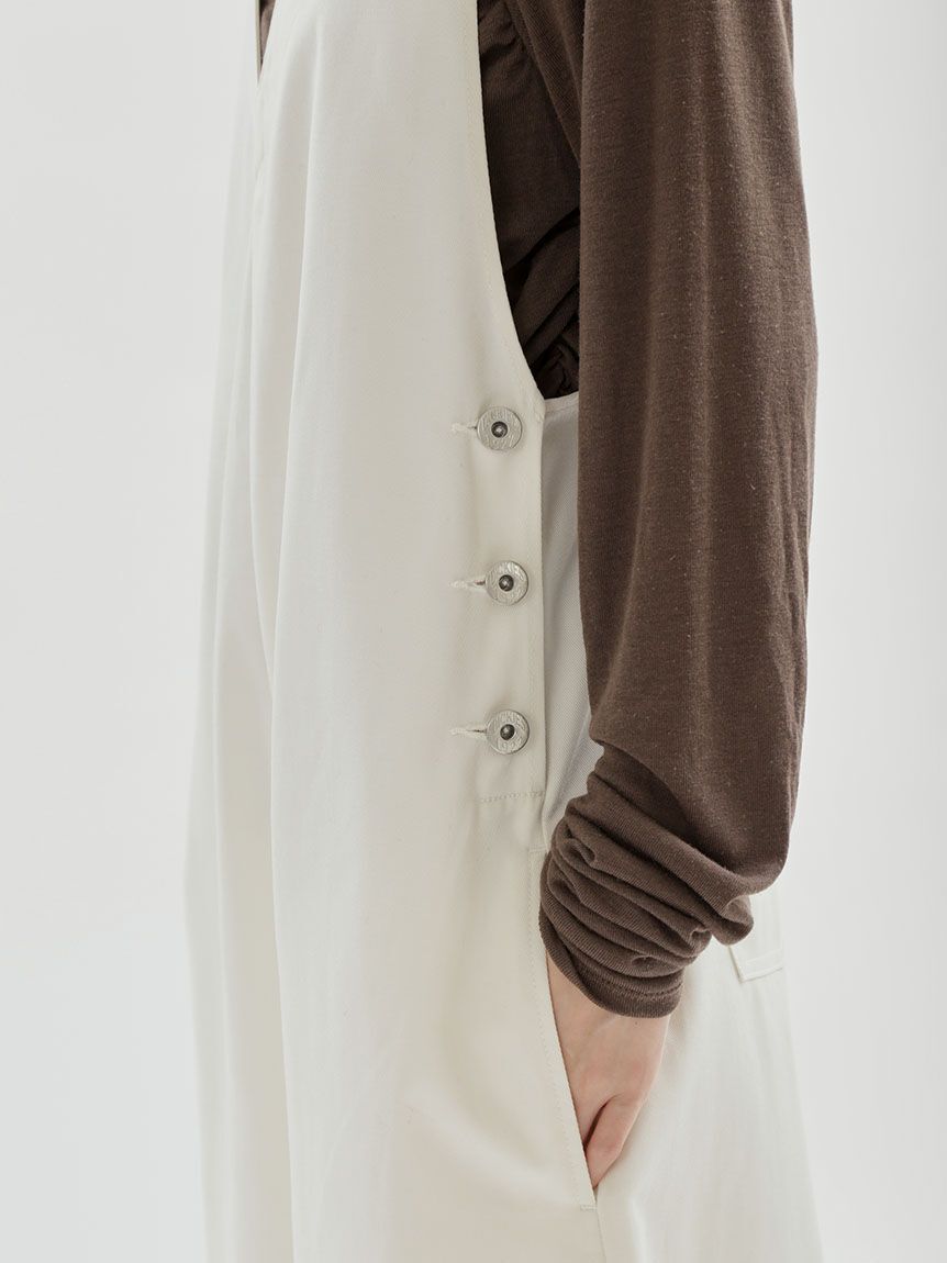 emmi atelier「【Dickies(R)&times;emmi】ワイドサロペット」|ワンピース|