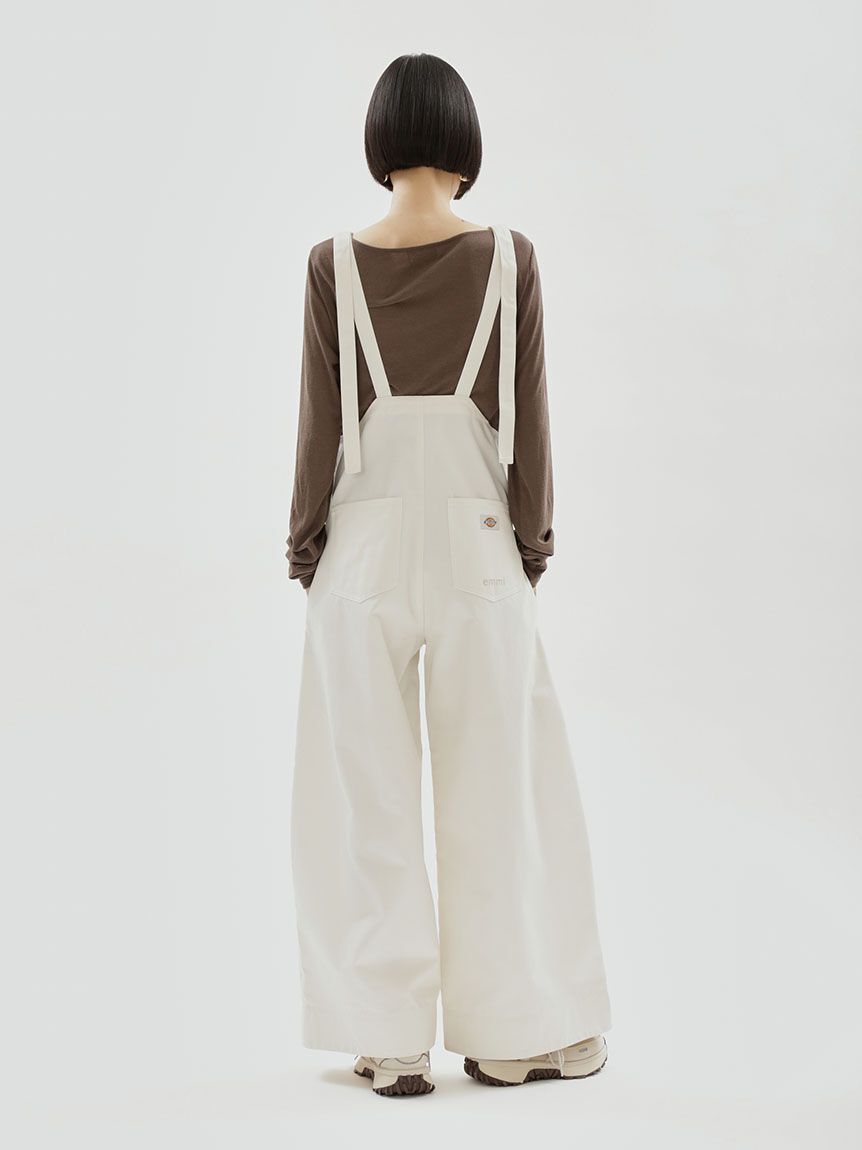 emmi atelier「【Dickies(R)&times;emmi】ワイドサロペット」|ワンピース|