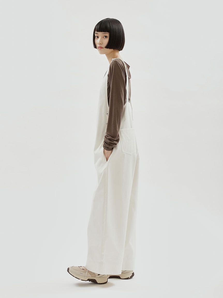 emmi atelier「【Dickies(R)&times;emmi】ワイドサロペット」|ワンピース|
