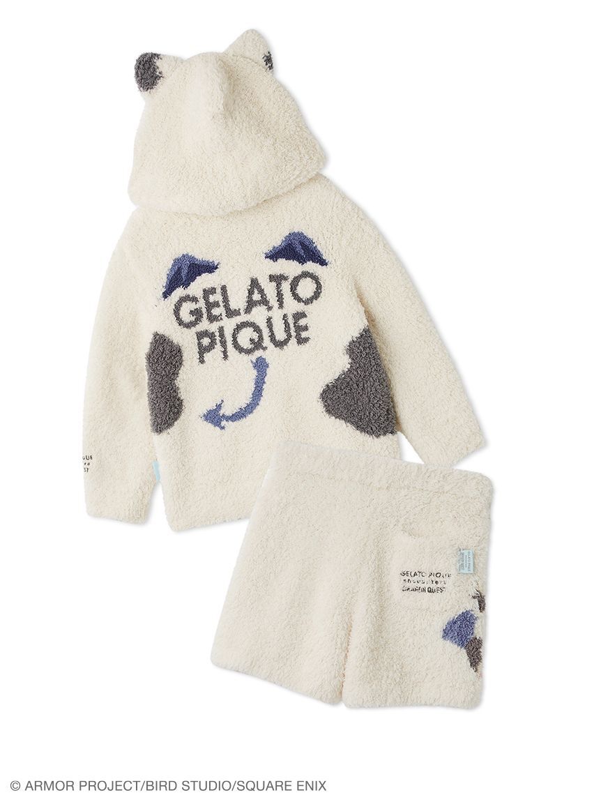 GELATO PIQUE KIDS & BABY「【ドラゴンクエスト】【キッズ】ジェラートモーモンパーカ＆ハーフパンツセット」|ルームウェア|