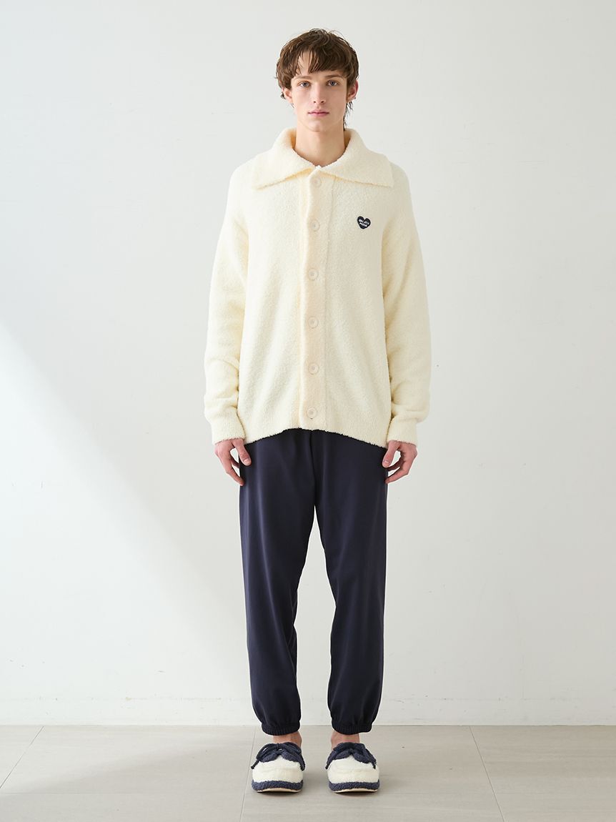 GELATO PIQUE HOMME「【HOMME】裏毛ハートロゴ刺繍ロングパンツ」|ルームウェア|