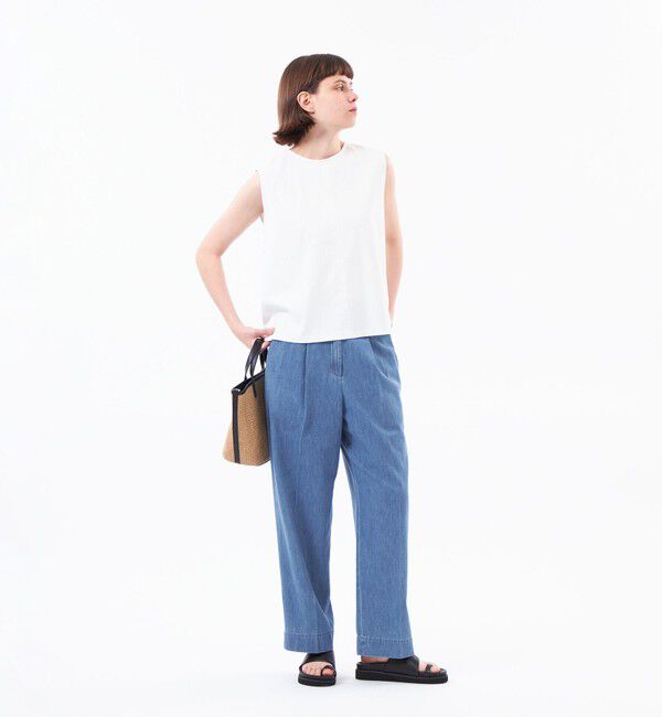 MACKINTOSH PHILOSOPHY「ドライオックスフォード2WAYブラウス」|シャツ・ブラウス|