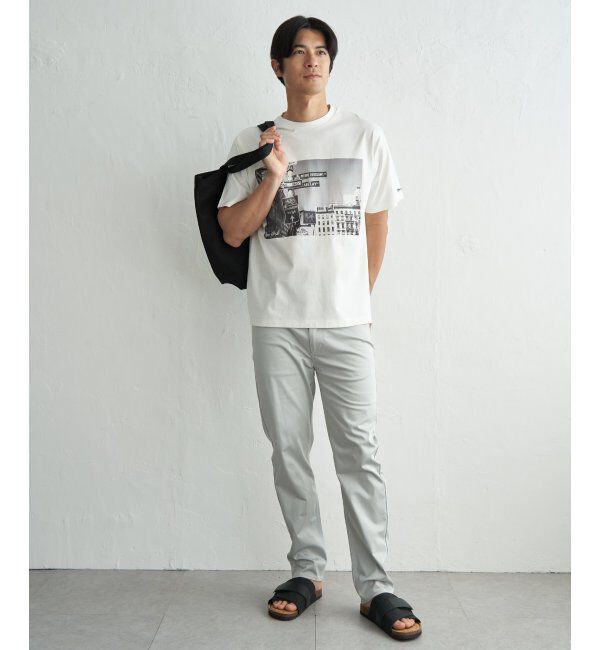 ikka「冷感コットンフォトプリントTシャツ」|Tシャツ・カットソー|