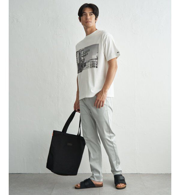 ikka「冷感コットンフォトプリントTシャツ」|Tシャツ・カットソー|