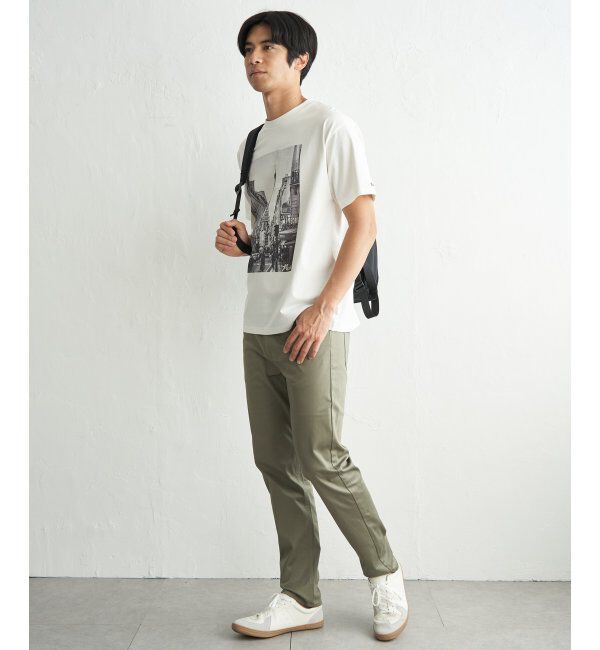 ikka「冷感コットンフォトプリントTシャツ」|Tシャツ・カットソー|