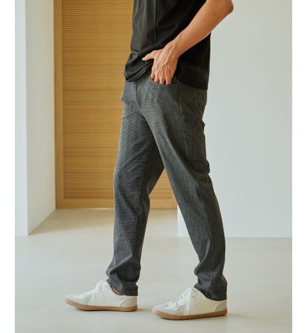 ikka「GOKU楽パンツ EASY STRETCH チェック5ポケット」|その他|