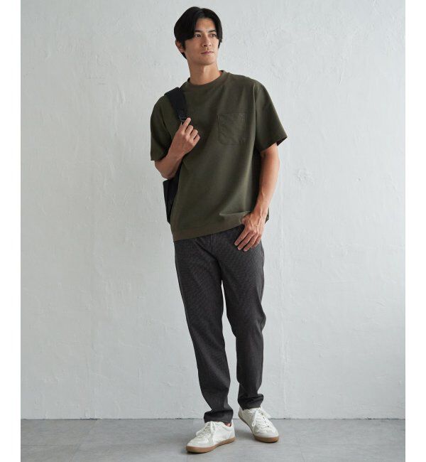 ikka「GOKU楽パンツ EASY STRETCH チェック5ポケット」|その他|