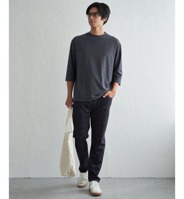 ikka「GOKU楽パンツ EASY STRETCH チェック5ポケット」|その他|