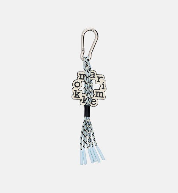 Marimekko「Leijua キーチェーン」|その他|ﾌﾞﾙｰ&times;ﾎﾜｲﾄ&times;ﾌﾞﾗｯｸ