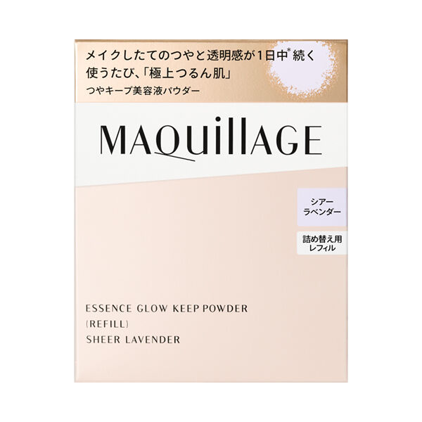 マキアージュ「マキアージュ エッセンスグロウキープパウダー シアーラベンダー 詰替え/無香料 (8g)」|フェイスパウダー|