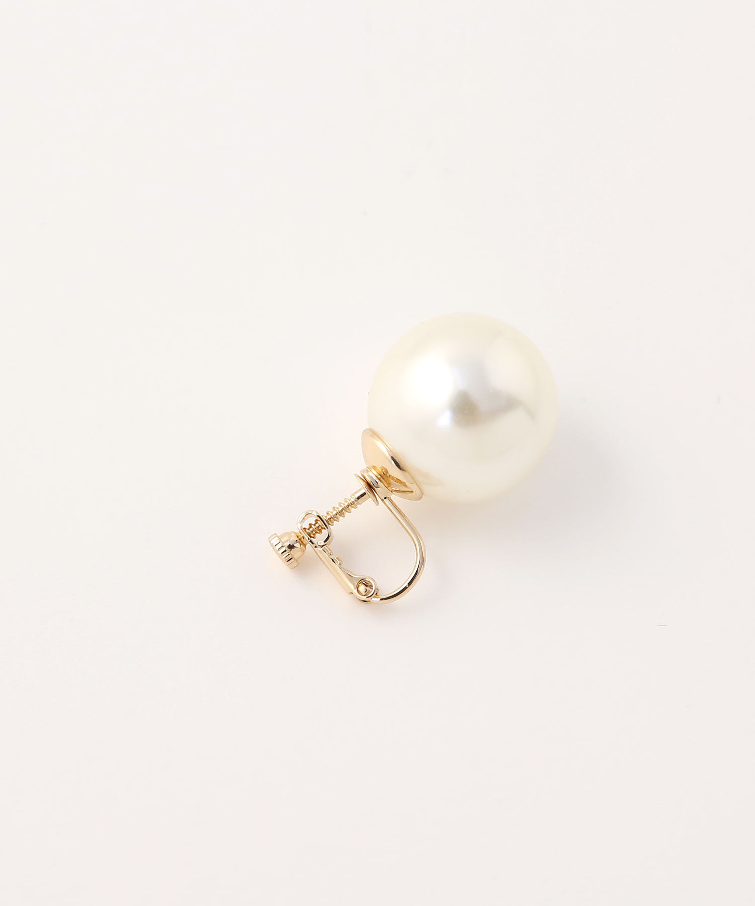  「クラシックビッグパールイヤリング」|イヤリング|