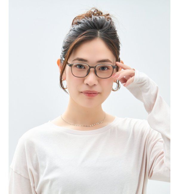  「ウェリントン型 メガネ(XSサイズ) レディース キッズ用｜度付きメガネ｜可愛い  レンズ交換券付」|メガネ|