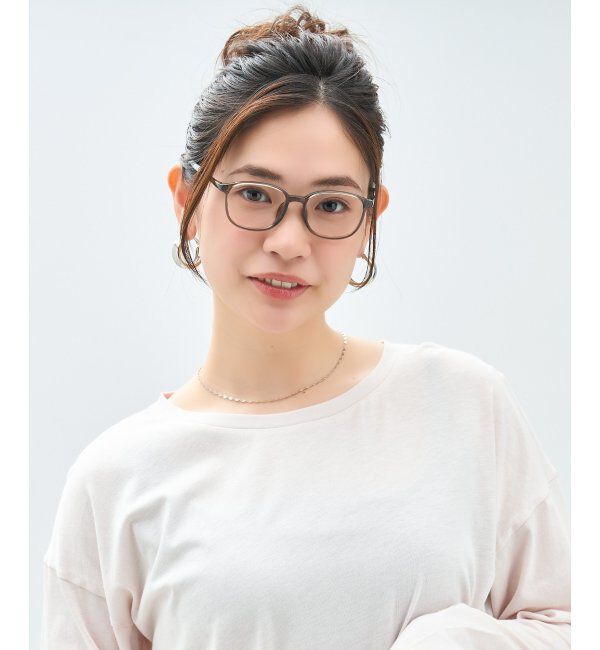  「ウェリントン型 メガネ(XSサイズ) レディース キッズ用｜度付きメガネ｜可愛い  レンズ交換券付」|メガネ|