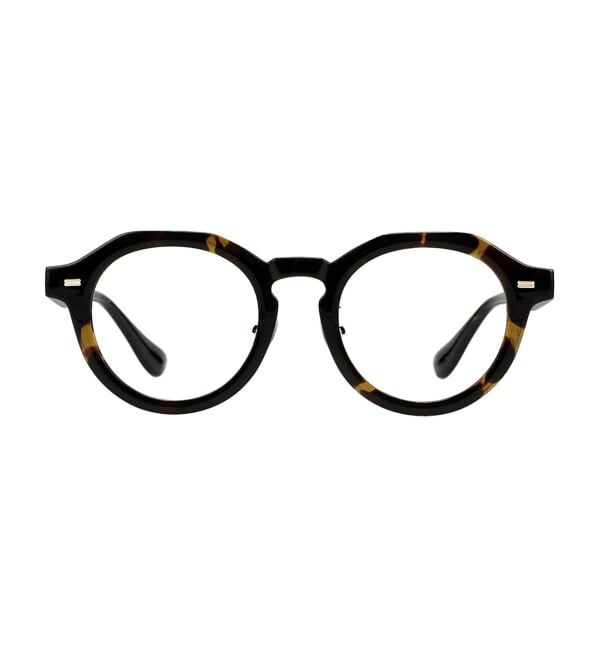  「SUNCUTGlasses/UV100%CUT TREND SUNGLASSES ボストン型 サングラス | クリアレンズ 紫外線対策 UVカット」|サングラス|茶系デミ