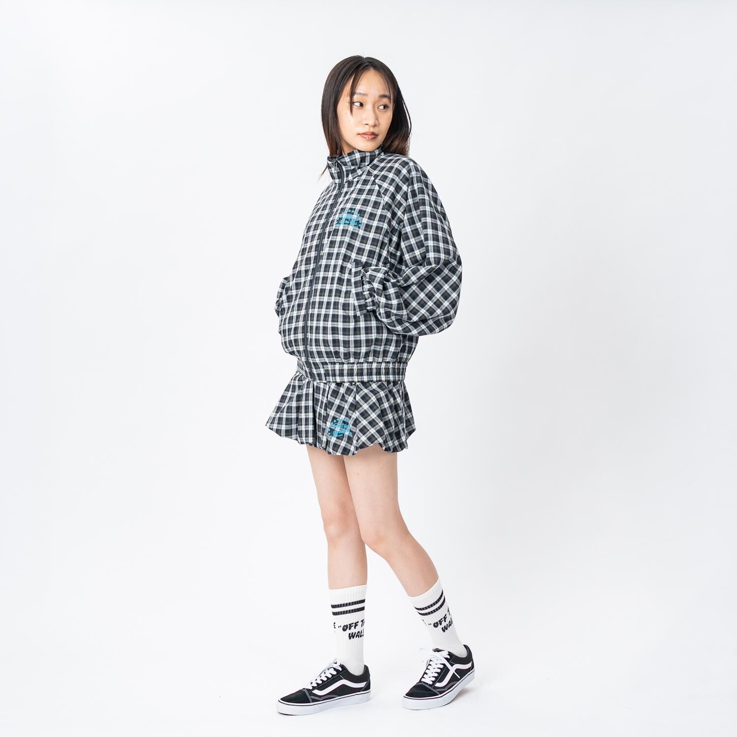 VANS「【VANSｱﾊﾟﾚﾙ(WJ)】W CHECK ZIP BLOUSON」|ポロシャツ|