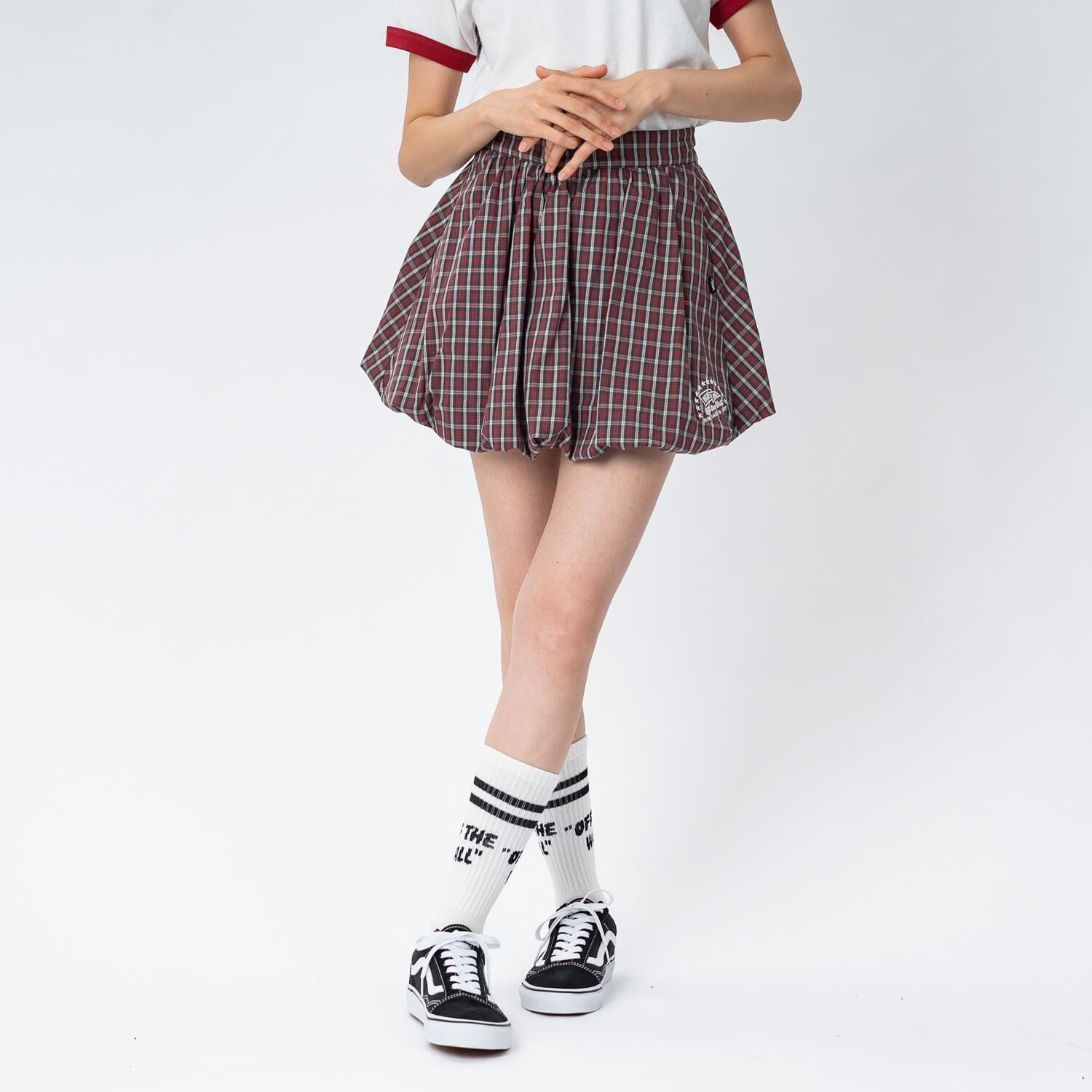 VANS「【VANSｱﾊﾟﾚﾙ(WJ)】W CHECK BALLOON SKIRT」|その他|
