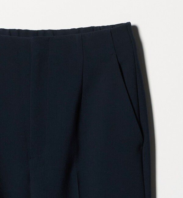 UNITED ARROWS「ダブルクロス スリムパンツ ‐ストレッチ ウォッシャブル‐」|スラックス|