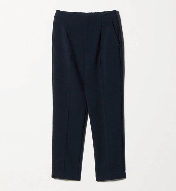 UNITED ARROWS「ダブルクロス スリムパンツ ‐ストレッチ ウォッシャブル‐」|スラックス|