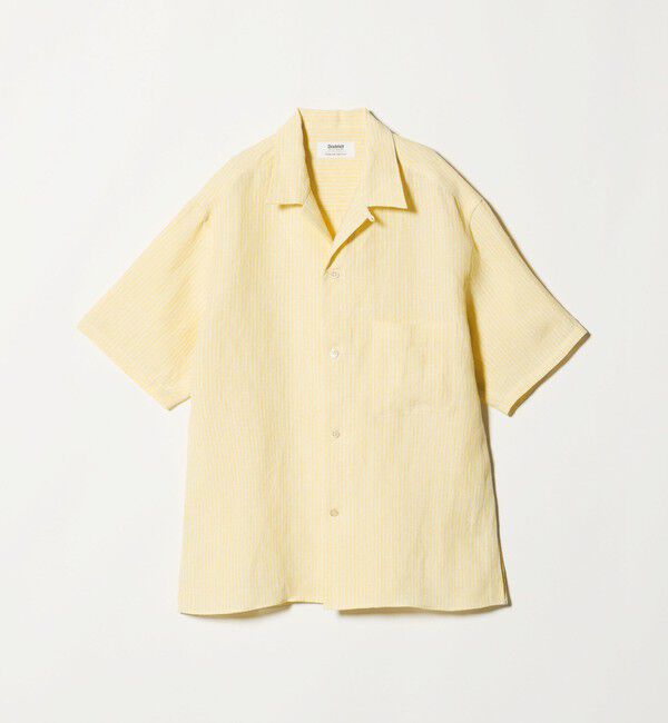 UNITED ARROWS「＜District＞リネン オックスフォード オープンカラーシャツ」|シャツ・ブラウス|