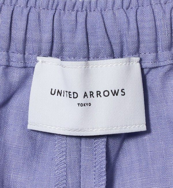 UNITED ARROWS「リネン イージーパンツ ‐ウォッシャブル‐」|チノ|