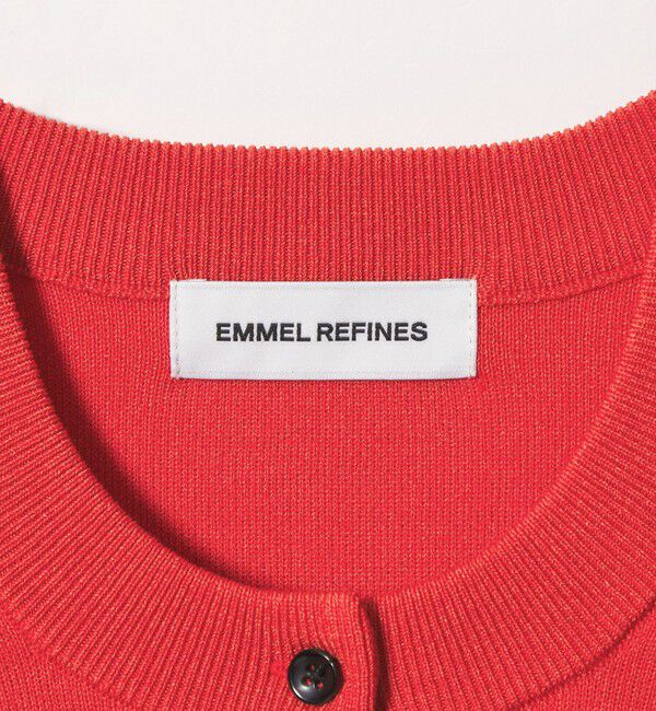 EMMEL REFINES「＜EMMEL REFINES＞EM HW スウェットライク ポケットツキ カーディガン」|カーディガン|