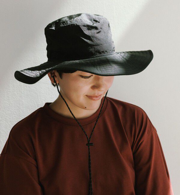 UNITED ARROWS green label relaxing「＜スタイリスト 兵藤千尋さんコラボ・NEW ERA＞ブリムハット UVカット 撥水」|ハット|