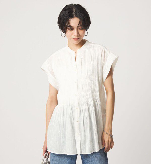 UNITED ARROWS green label relaxing「ピンタック シャツ」|シャツ・ブラウス|
