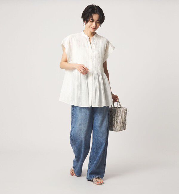 UNITED ARROWS green label relaxing「ピンタック シャツ」|シャツ・ブラウス|