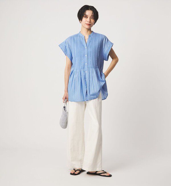 UNITED ARROWS green label relaxing「ピンタック シャツ」|シャツ・ブラウス|