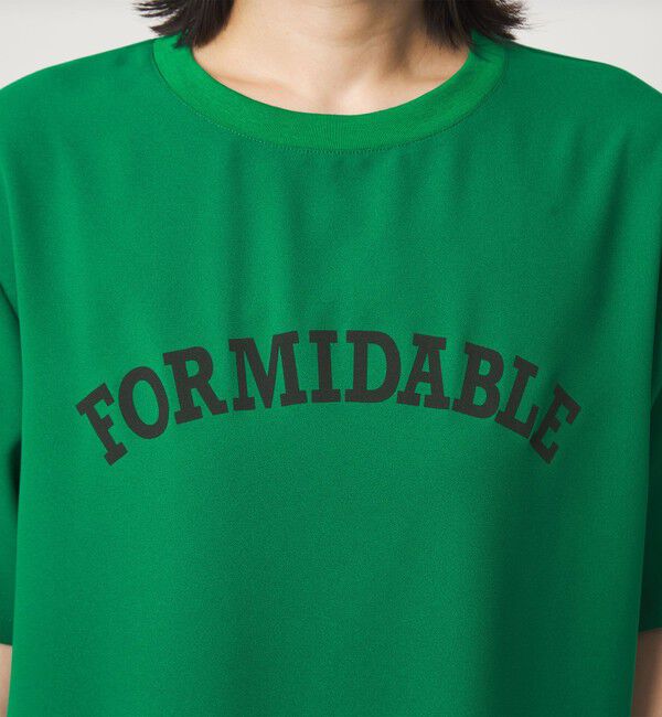 UNITED ARROWS green label relaxing「【WEB限定】＜at ease＞ジョーゼット プリント カットソー  吸水速乾」|Tシャツ・カットソー|