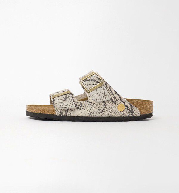 UNITED ARROWS green label relaxing「【国内EXCLUSIVE】＜BIRKENSTOCK＞アリゾナ プリント スネーク サンダル」|サンダル|OFF WHITE