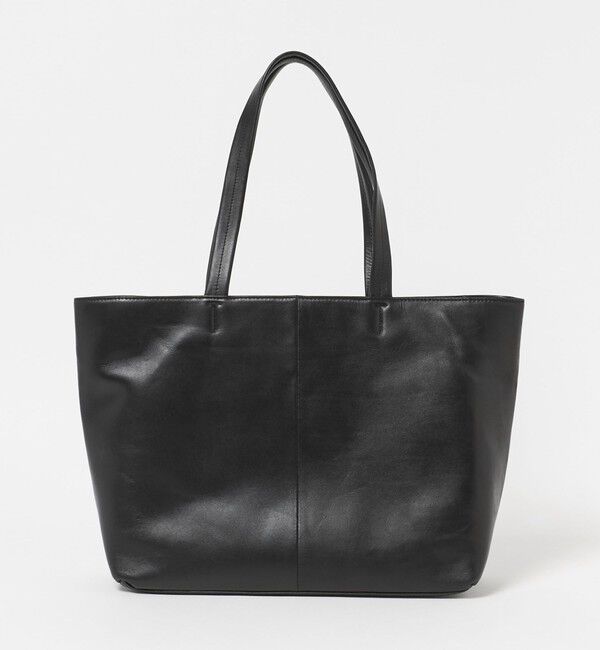 UNITED ARROWS green label relaxing「GLR ファンクショナル V3 レザー トートバッグ」|トートバッグ|BLACK