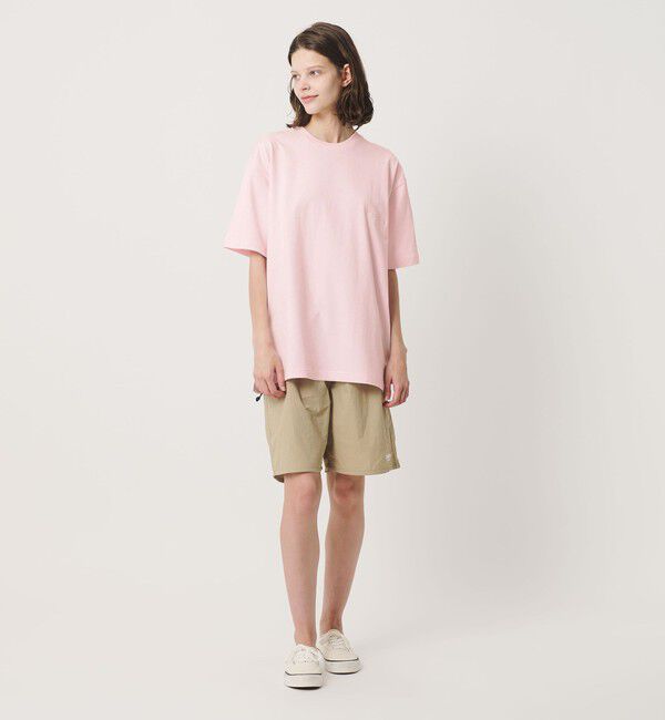 California General Store「＜CGS.＞オーガニック コットン クルーネック ロゴ Tシャツ」|Tシャツ・カットソー|