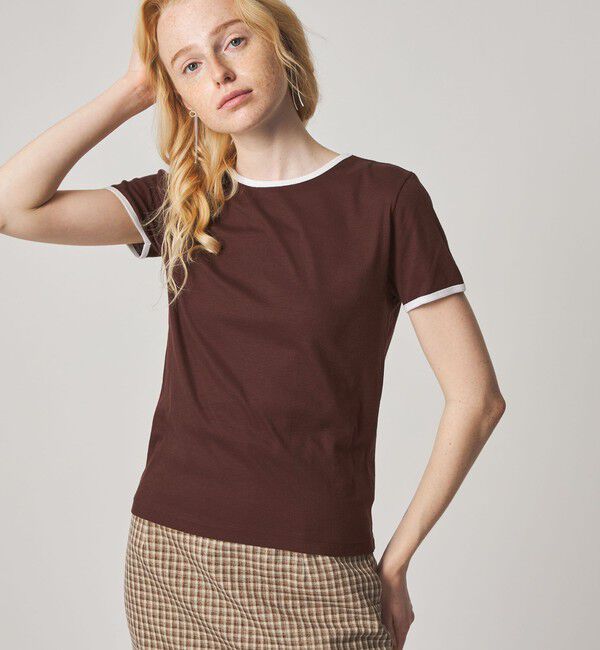 STEVEN ALAN「＜Steven Alan＞リンガー Tシャツ」|Tシャツ・カットソー|