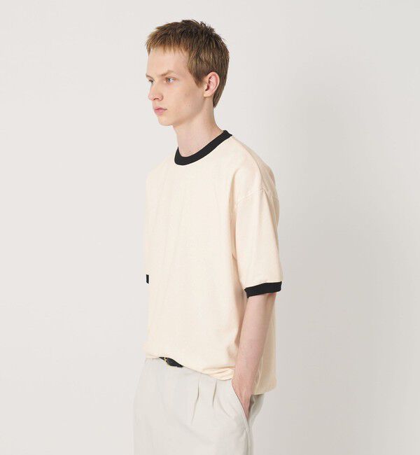 BEAUTY&YOUTH UNITED ARROWS「リング コットン リンガー Tシャツ」|Tシャツ・カットソー|