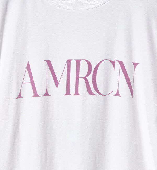 BEAUTY&YOUTH UNITED ARROWS「＜Americana＞ロールアップ プリントTシャツ」|Tシャツ・カットソー|