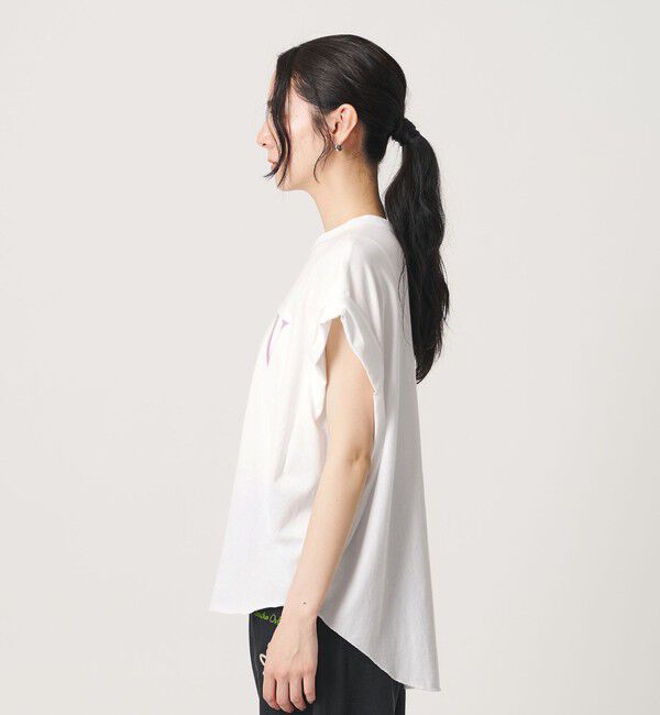 BEAUTY&YOUTH UNITED ARROWS「＜Americana＞ロールアップ プリントTシャツ」|Tシャツ・カットソー|