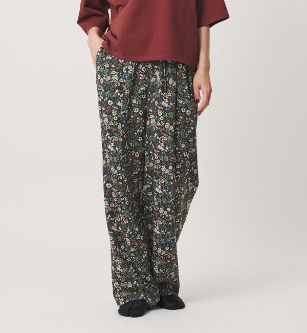 BEAUTY&YOUTH UNITED ARROWS「【WEB限定】フラワープリント イージーパンツ ウォッシャブル」|その他|
