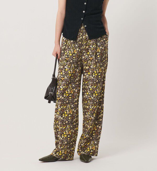 BEAUTY&YOUTH UNITED ARROWS「【WEB限定】フラワープリント イージーパンツ ウォッシャブル」|その他|