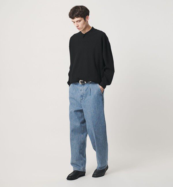 BEAUTY&YOUTH UNITED ARROWS「ハイツイスト フェード デニム パンツ スタンダード NO.9」|チノ|