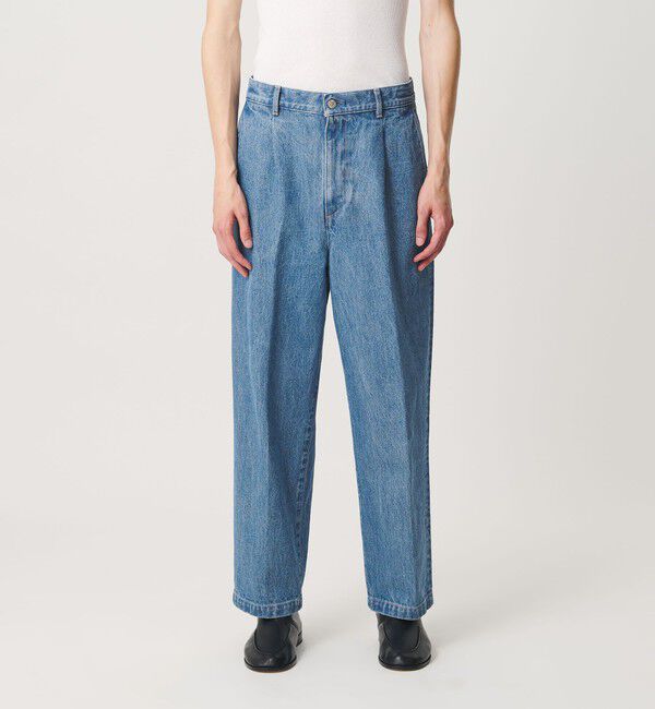 BEAUTY&YOUTH UNITED ARROWS「ハイツイスト フェード デニム パンツ スタンダード NO.9」|チノ|