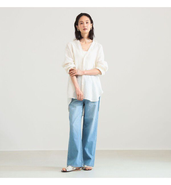 Demi-Luxe BEAMS 「【別注】upper hights / LAZY NIECE デニムパンツ」|デニム|