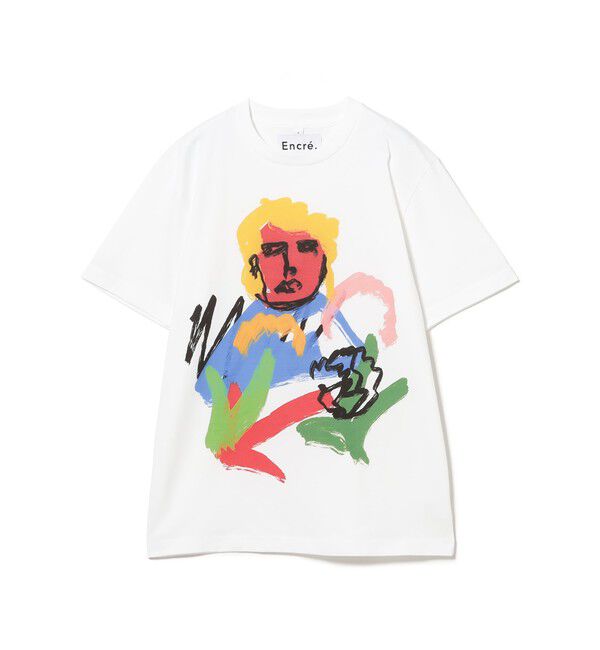 Ray BEAMS 「Encre. / Le fleuriste Tシャツ」|Tシャツ・カットソー|WHITE