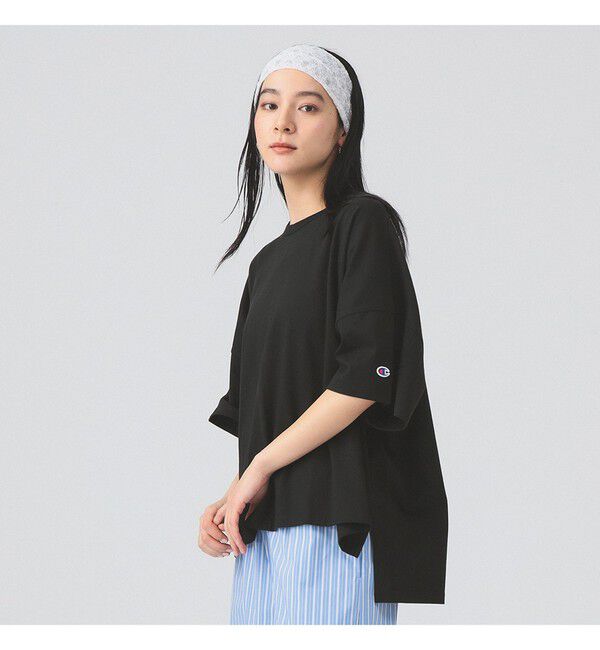 Ray BEAMS 「【別注】Champion / ショート スリーブ Tシャツ」|Tシャツ・カットソー|