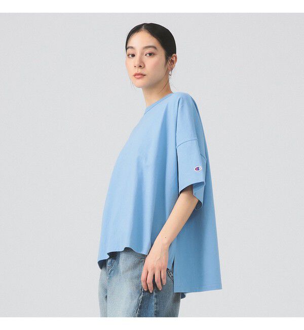 Ray BEAMS 「【別注】Champion / ショート スリーブ Tシャツ」|Tシャツ・カットソー|
