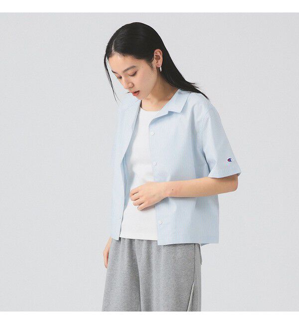 Ray BEAMS 「【別注】Champion / ショートスリーブ シャツ」|シャツ・ブラウス|