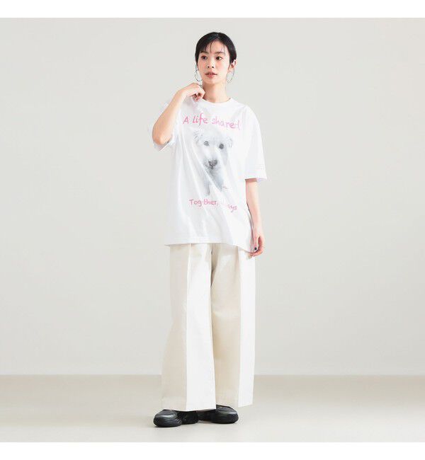 Demi-Luxe BEAMS 「【別注】NOMADIS / for Dog Lovers Tシャツ」|Tシャツ・カットソー|