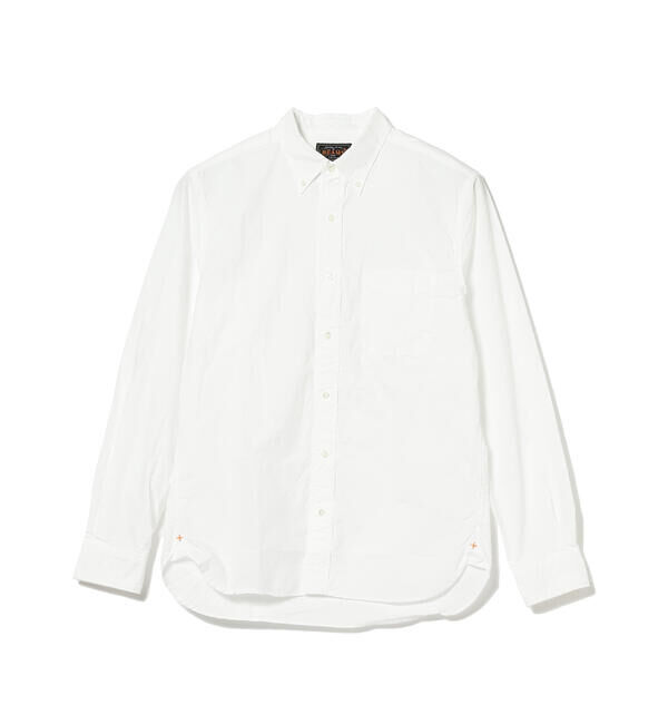 BEAMS PLUS「BEAMS PLUS / ペルーピマコットンブロード ボタンダウン シャツ」|シャツ・ブラウス|