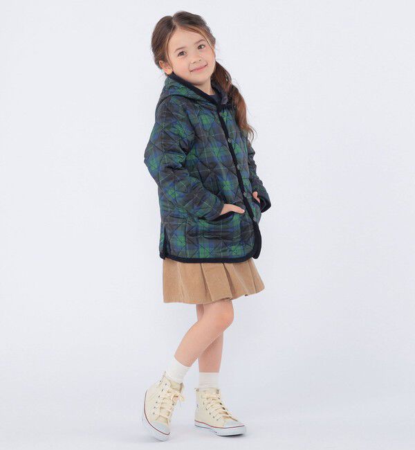 SHIPS KIDS「【SHIPS KIDS別注】LAVENHAM:120～140cm/キルティング ジャケット」|その他|
