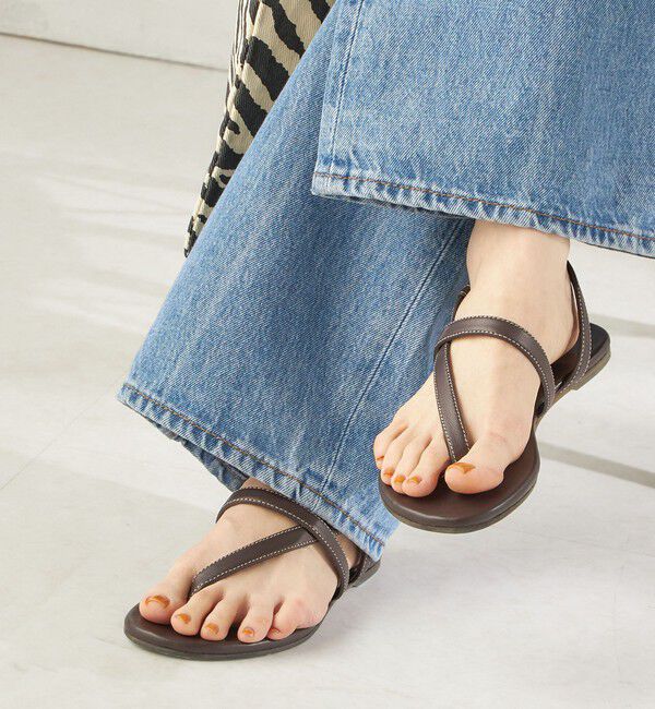 SHIPS for women「LAOCOONTE: Barselona Sofia」|サンダル|ブラウン